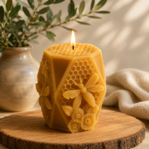 Honeycomb Beehive Soy Wax Candle